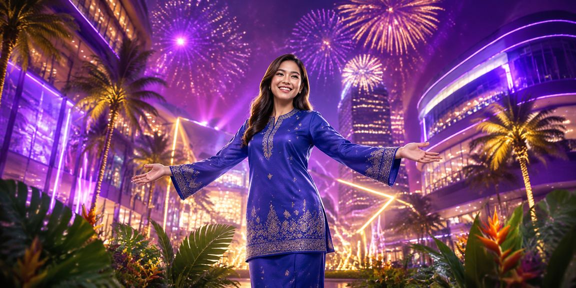Pemain kasino berbusana baju kurung di Johor Bahru